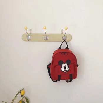 Disney Cartoon vaikų Darželis, Mokykla, Kuprinės, Berniukų, Kawaii Mickey Minnie Mouse Anime Duomenys Mados Atsitiktinis Vaikai Schoolbags